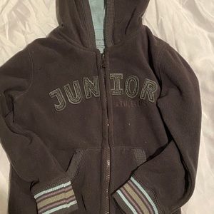 Boys heavy Pumpkin Patch brand hooded sweatshirt size 5